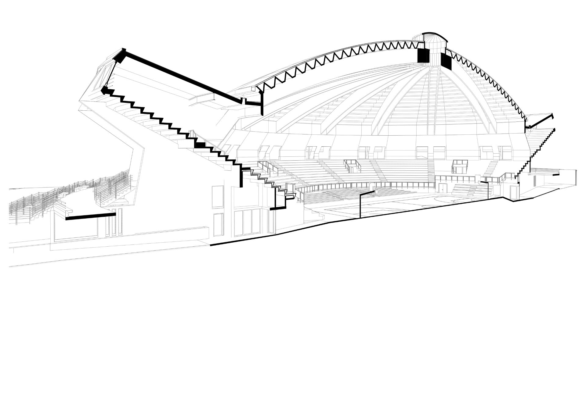 Modello BIM Revit di condominio