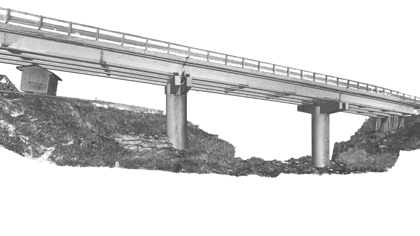 Rilievo ponte e infrastruttura
