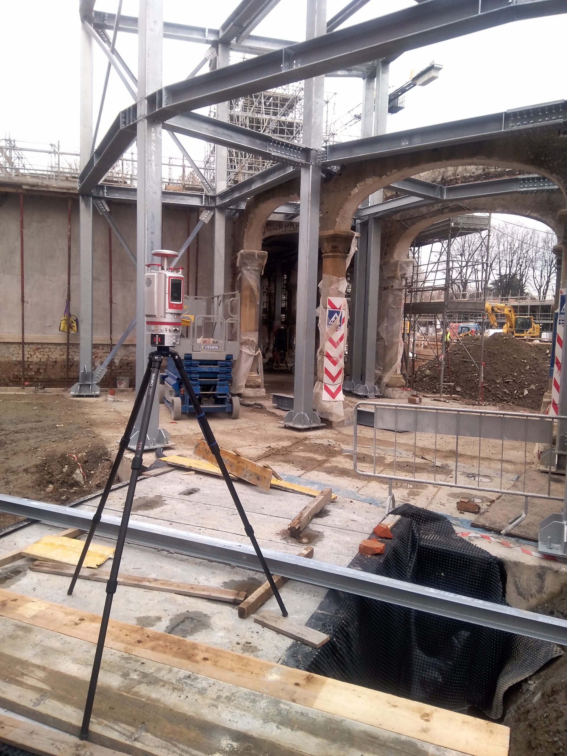 Rilievo villa storica per HBIM